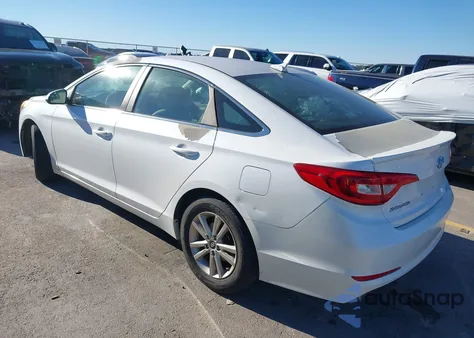 2017 Hyundai Sonata из США, поврежденный, VIN 5NPE24AF5HH522387